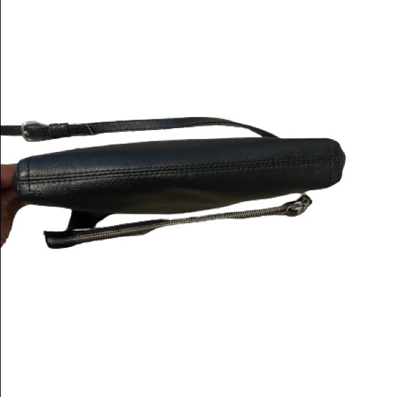 LODIS Crossbody Nadia Bag 
Black Pebbled Leather - Picture 4 of 7